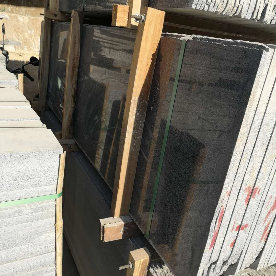 240X80Upx2CM Slab dark Grey Granite G654 for exterior interior wall stone decoration tiles
