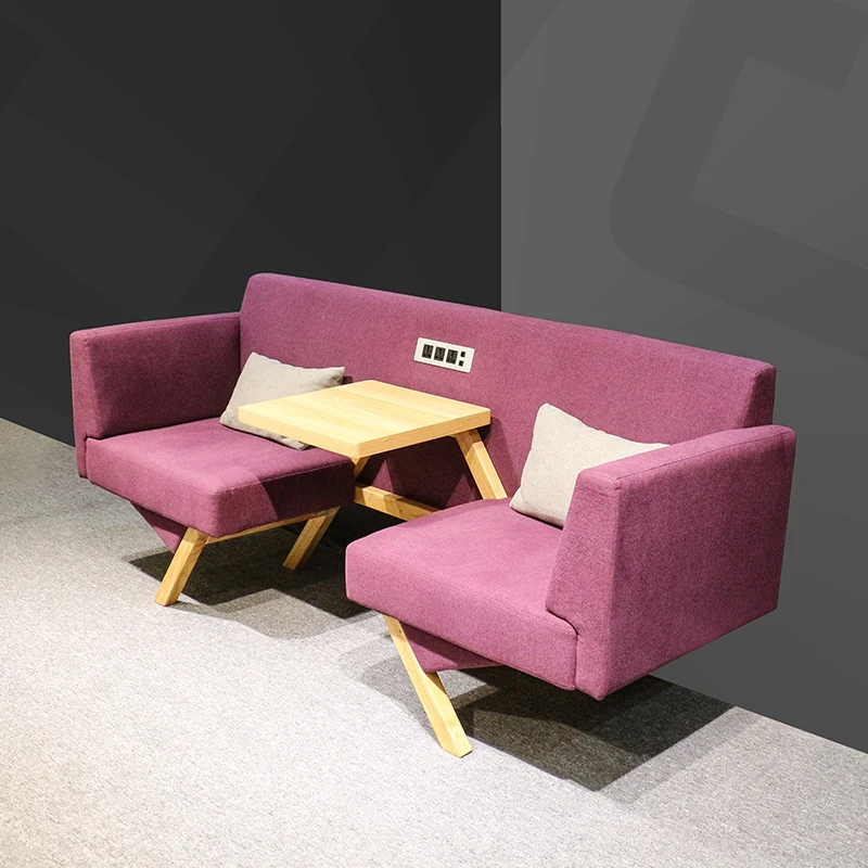 Commercial Hotel Library Coffee Shop Carrel Public Area Furniture Office Meeting High Back Sofa