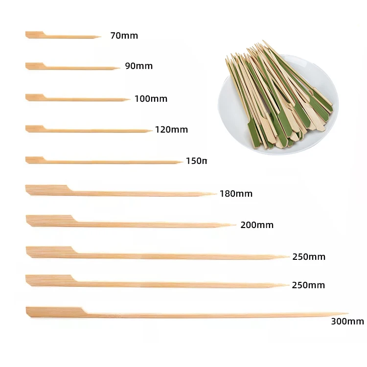 Бамбуковая шашлык для барбекю инструмент гриля и