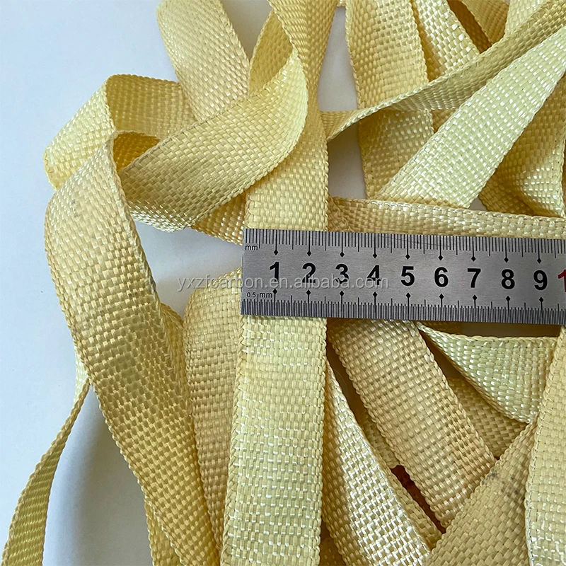 Aramid band  yixing 2023 25mm abrasion resistant aramid kevlars tape flame retardant reflective tape