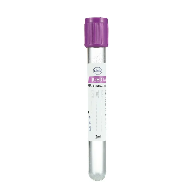 Factory Direct Sale Vacuum blood collecting tube EDTA K3 Tube For Lab and Medical Industrial
