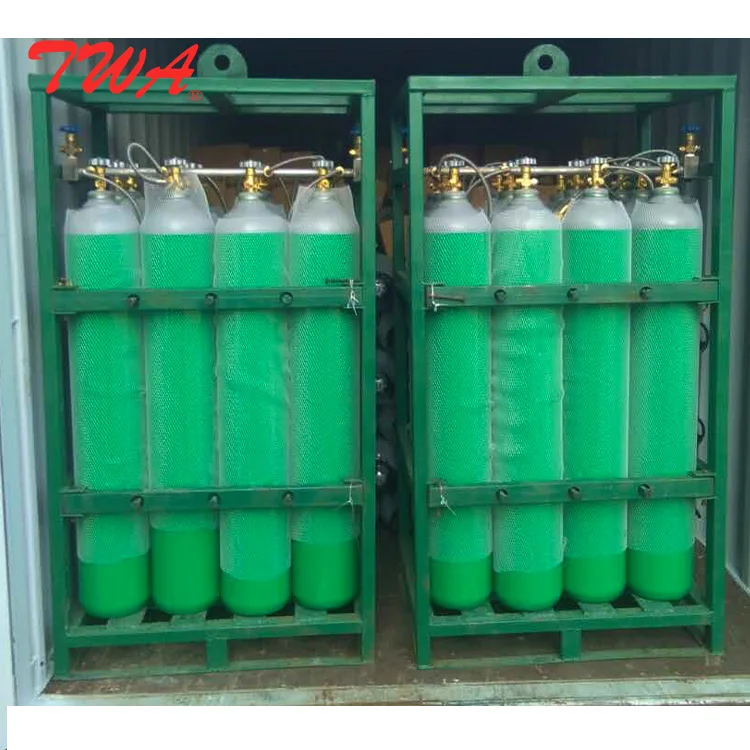 High Pressure  10L 40L 50L 68L Seamless Steel Tank CO2/Oxygen Gas Cylinder