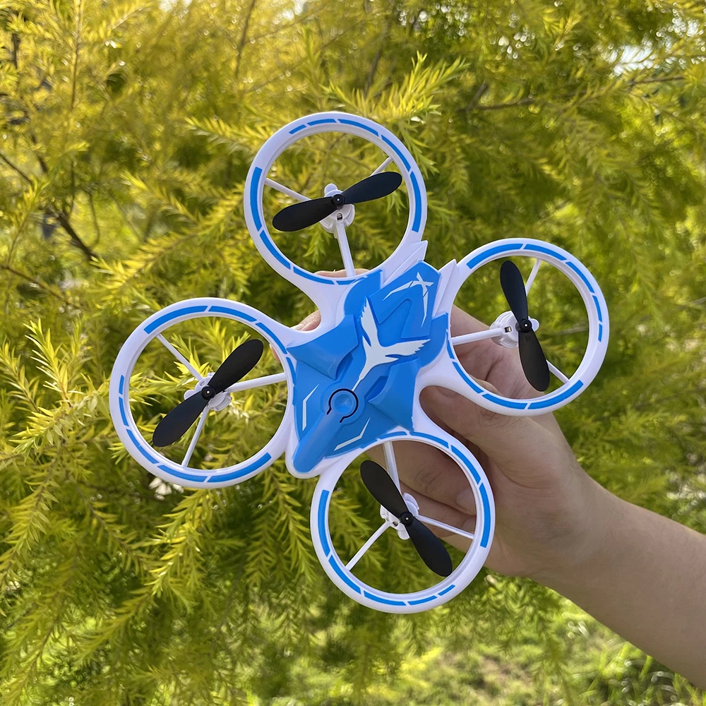 T22 мини светящийся трюковый Радиоуправляемый Дрон со светодиодной подсветкой домашний Вертолет Радиоуправляемые дроны игрушки для начинающих