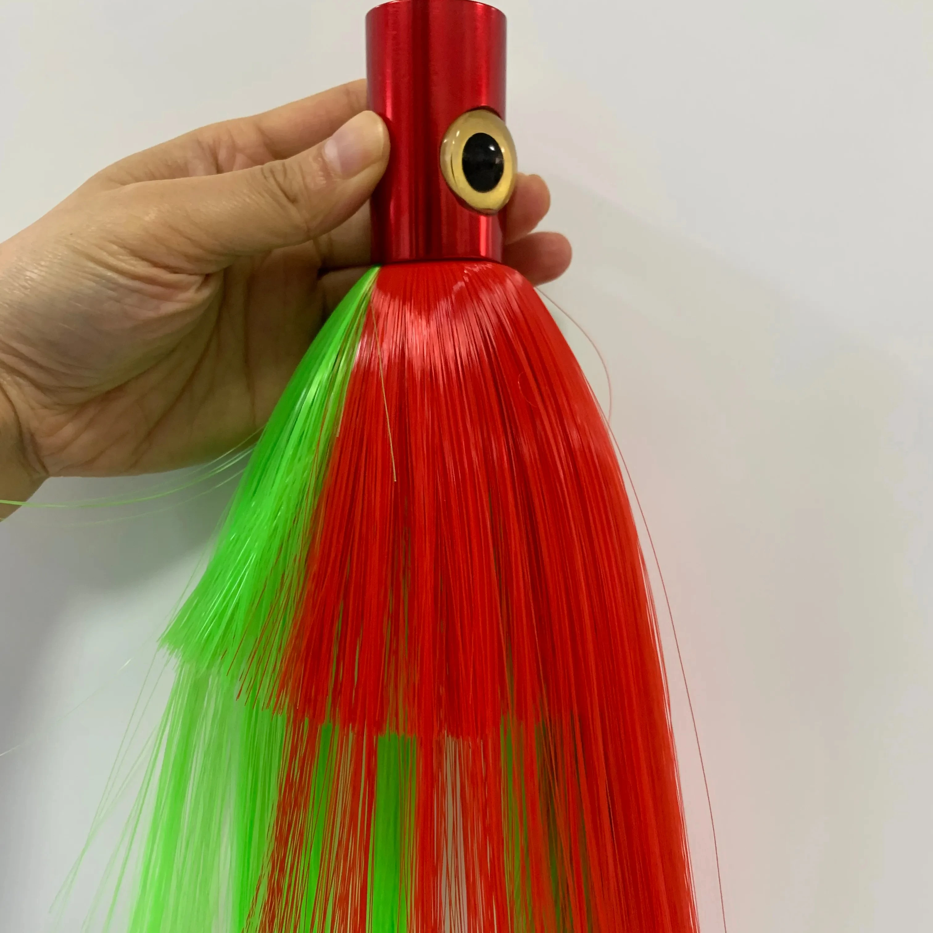 11inch copper Head Ilander Trolling lure with nylon hair for game fishing lure islander lures fishing tackle