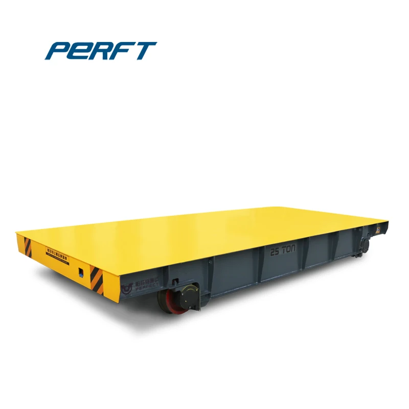 Motorized transfer cart for aluminum product transport 1-500 ton tractor towable wagon