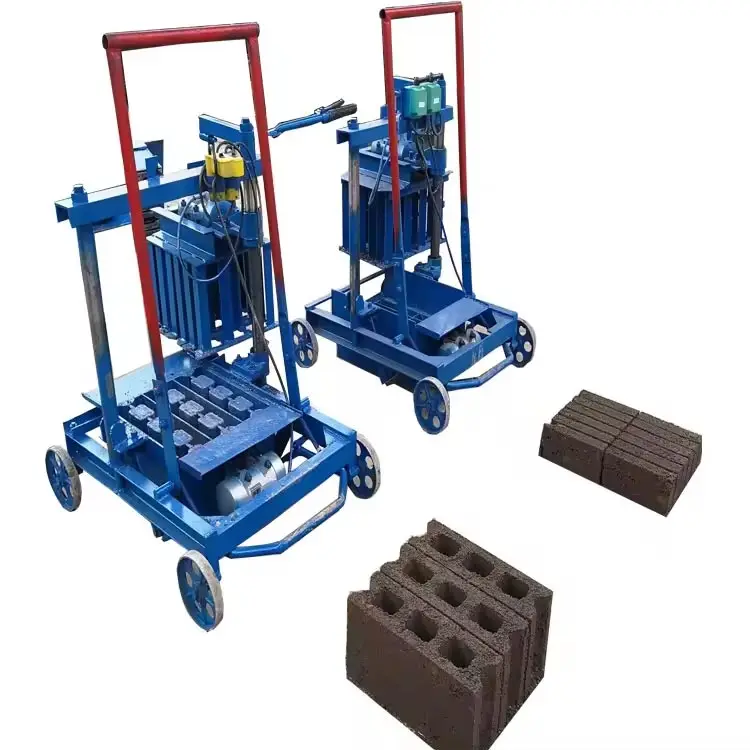 Sales of manual cement brick making machine standard brick Factory Hallow Blocks And Manual Stock Bricks Making Machine