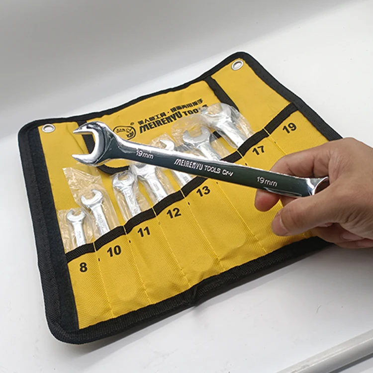 Polishing Combination Spanner Wrench Tool Set End Box Wrenches For Cars Repair