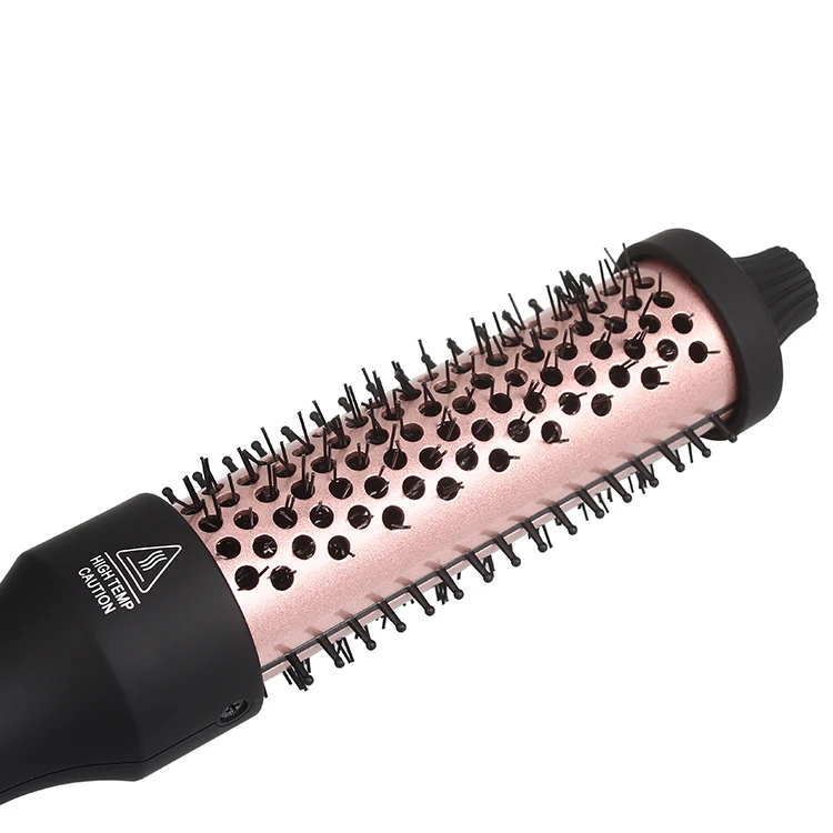 Цветная электрическая керамическая пластина для выпрямления волос, щипцы для завивки волос, щетка с щетиной