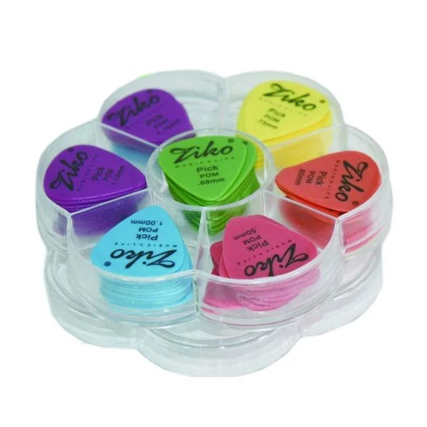 colorful guitar picks for electro acoustic guitar