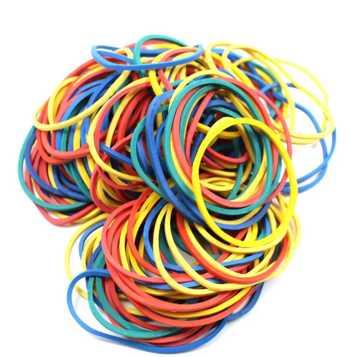 Super cheap, high quality, environmental protection and high elasticity disposable rubber band