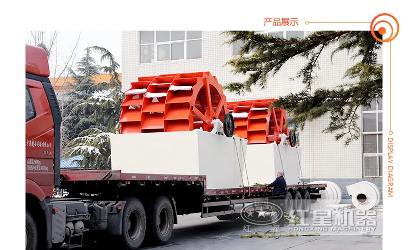 Mining Silica Good Quality Sand Washing Wheel Bucket and Sand washer