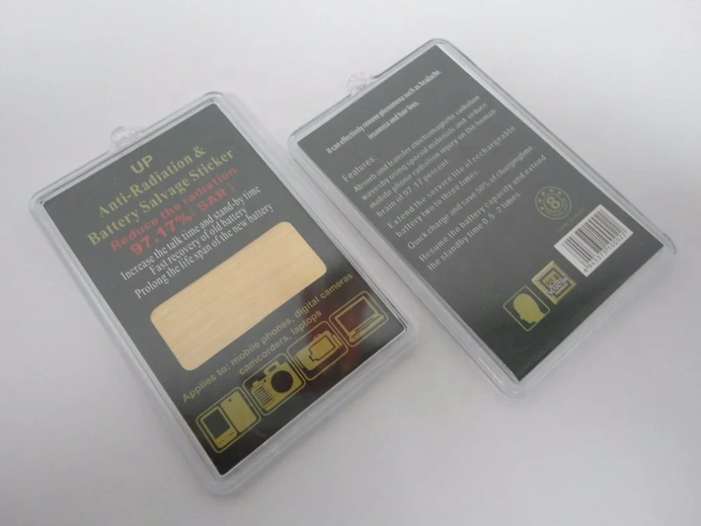 anti radiation sticker Rectangle 48mm*24mm anti electromagnetic radiation 2000cc shungite phone sticker anti radiation