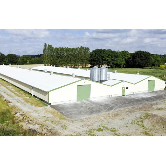 Prefab steel structure farm building broiler/cow barn sheep/cattle/dairy/goat poultry shed construction