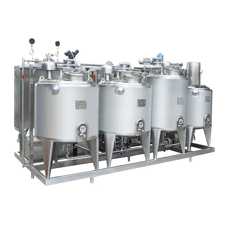 Yogurt production line/fresh pasteurized milk  processing machine/ Dairy Pasteurization making equipment