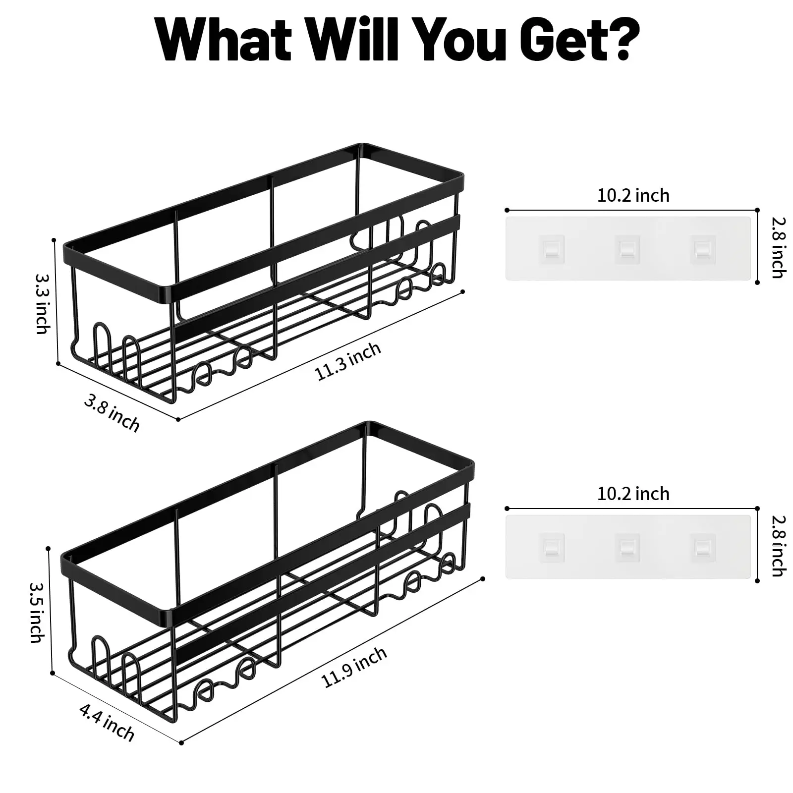 Hanging Bathroom Shelves Storage Rack Corner Shower Caddy No Drilling Adhesive Shower Caddy Bathroom Orgianzer