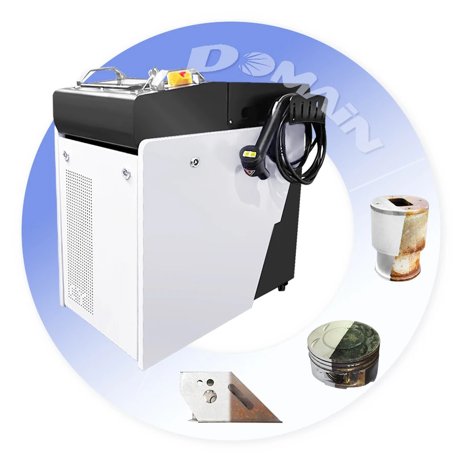 Domain 300 watt pulse laser cleaning machine rust cleaning laser equipment water cooling pulsed laser cleaner