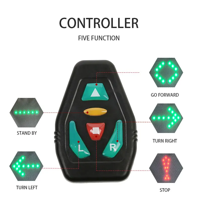 Turn Signal Night Flashing LED Safety Gilet Cycling Security Running Waterproof Nylon Reflective Fashion Vest For Sporting