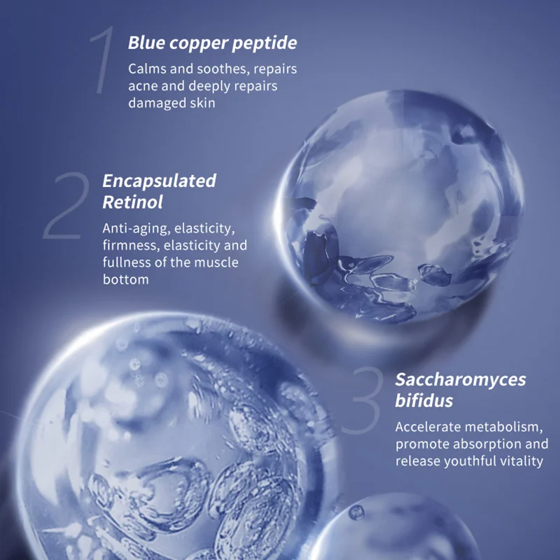 Private Label Natural Organic Facial Serum Skin Care Series Anti Aging Anti Acne Brighten For Skin Care Set