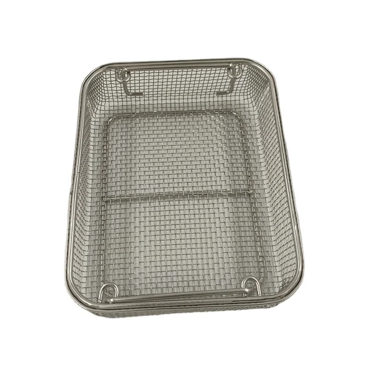 ultrasonic parts cleaning basket/Stainless Steel Baskets Ensure Sterilization/Stainless Steel Whip Racks
