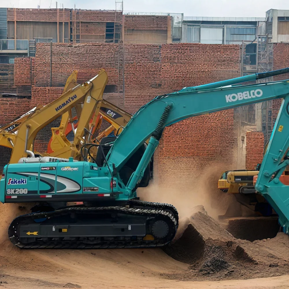 Kobelco SK200-8 Crawler Excavator for Sale Used and Reliable SK360 SK460 Excavator Models Available