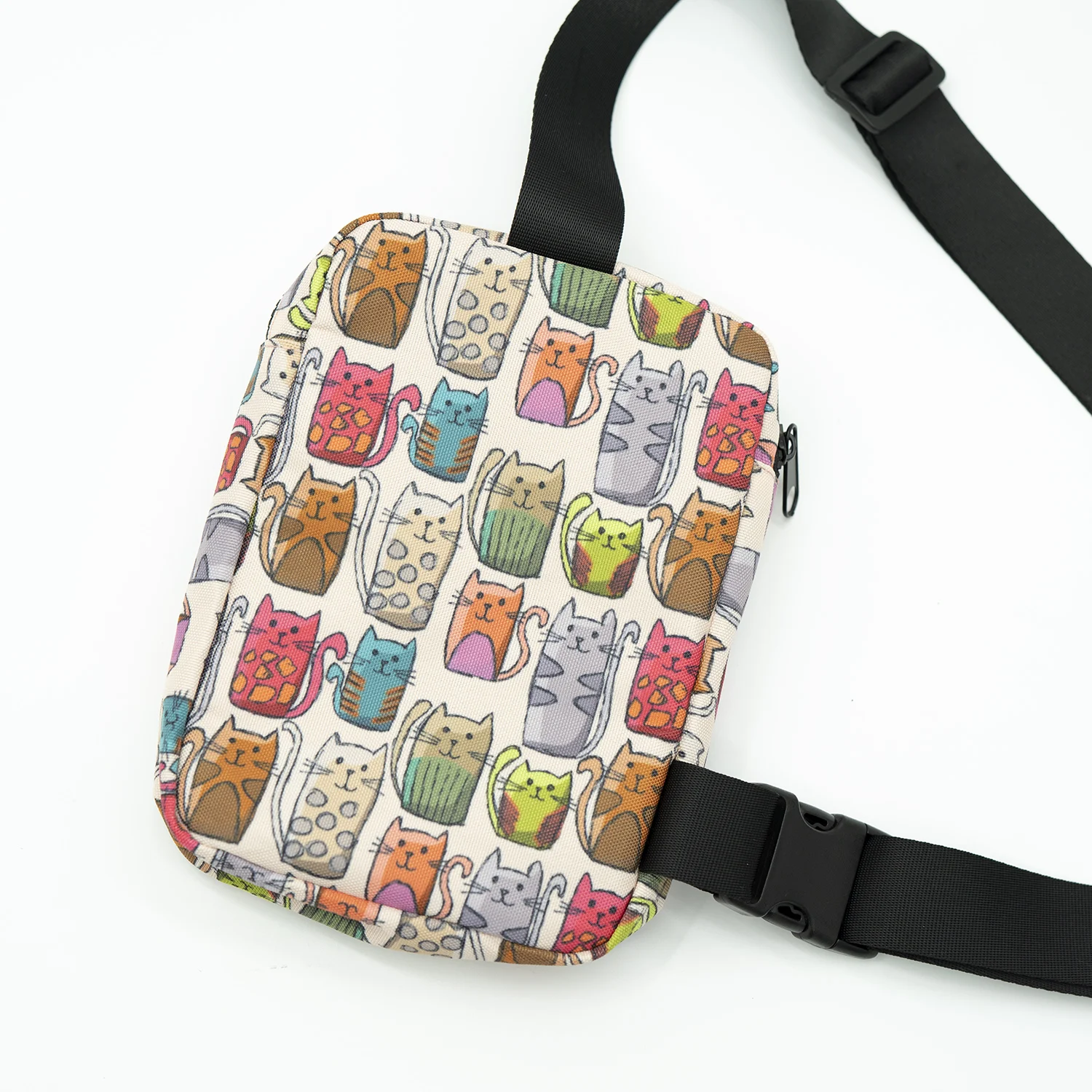 OEM China manufacturer small unisex casual sling chest pack cellphone crossover shoulder bag for men women