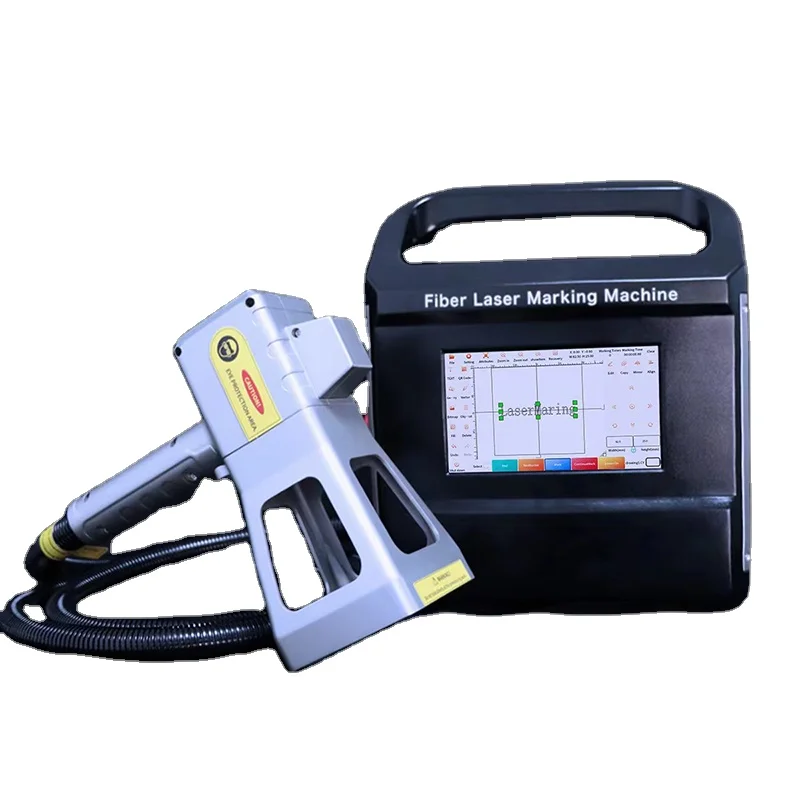Portable Laser Engraving Machines Handheld Portable Mini Fiber Laser Marking Machine 20w 30W 50W Laser Marking Machine for Metal