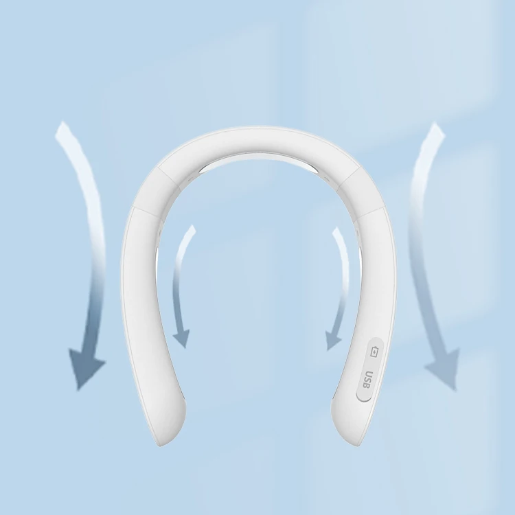 New Mini Heater Adjustable Thermostat Heating Small Portable USB heater fan neck heater and power bank