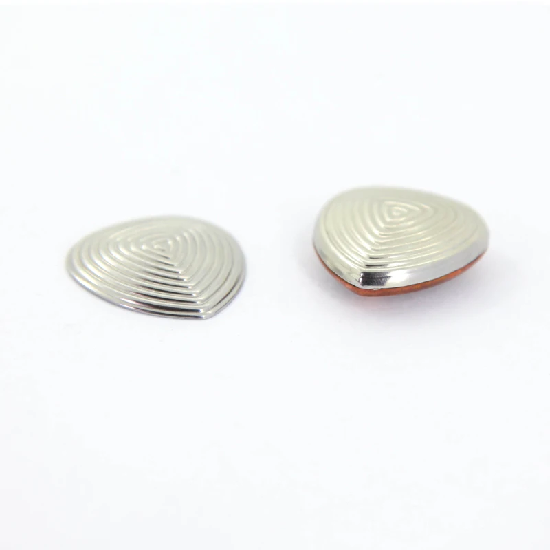 Nitrolube health triangle stainless steel 4000 gauss magnetic nano bio scalar energy heart pendant