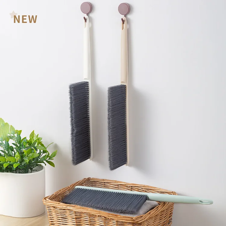 PP Soft Bristle Hand Broom Household Cleaning Brush for Cleaning Dust Bed Sofa Furniture