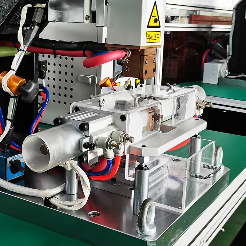 Copper braided wire contact piece dc inverter resistance spot welder welding machine