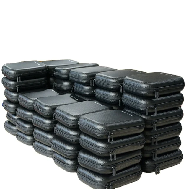 Brand New Design Tool EVA Foam Case Bag Durable Waterproof PU Leather Tool Case For Microphone Storage