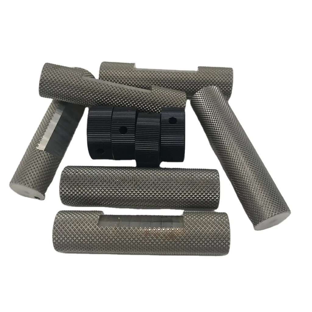 Brass CNC Turned Parts with Knurled Design Nickle Plated Pipe for Lighting Machining Services