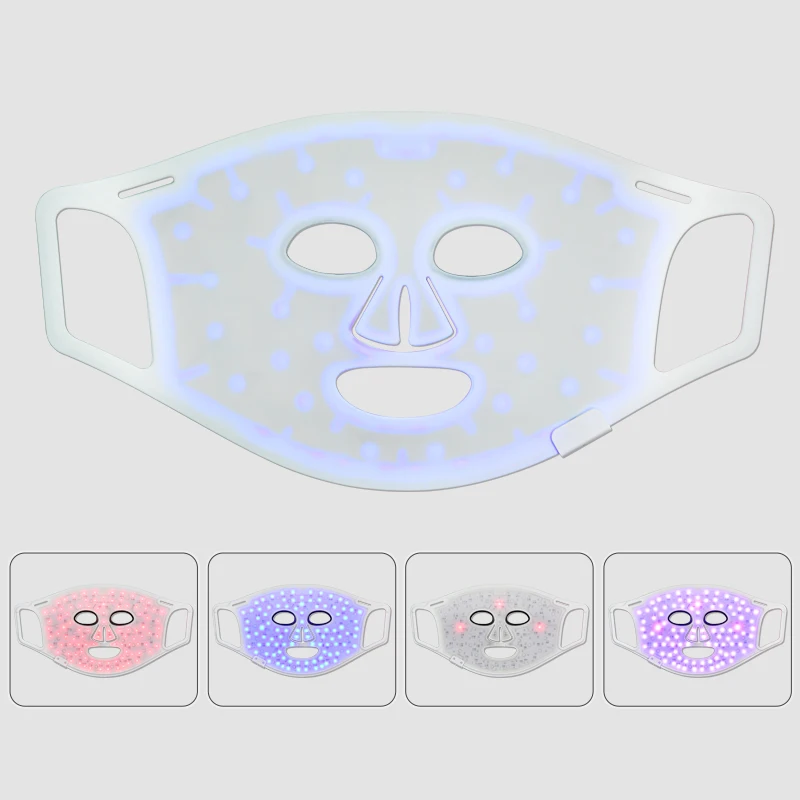 Led Silicone Face Mask Led Face Mask Professional Full Face Led Mask