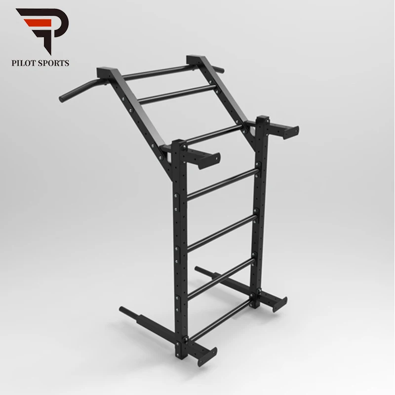 Multifunctional Wall Mounted Pull Up Bar Chin Up bar Dip Station for Indoor Home Gym Workout, Power Tower Set Training Equipment