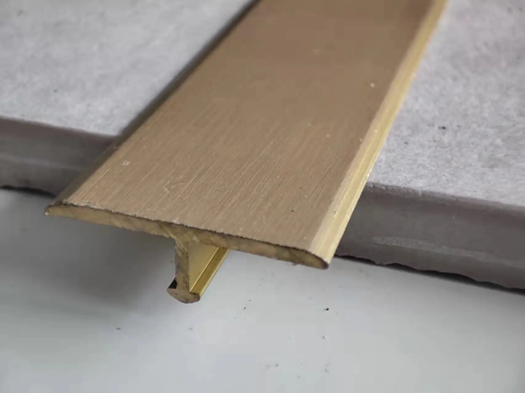Essential Brass Tile Trim Copper Tile Edging Trims T Shape U Shape Brass Cooper Polished Brass at Low Price
