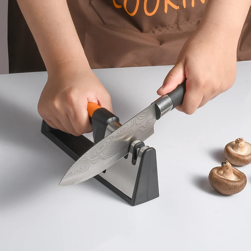 Best New Sharpener Professional Kit Manual 4 slots Knife Sharpener Kitchen Sharpener