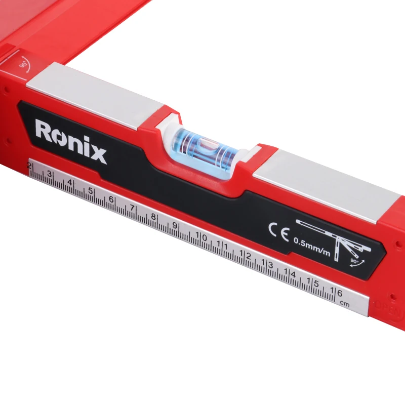 Ronix RH-9422 Многофункциональный складной спиртовой уровень точное многоугловое измерение Деревообрабатывающие инструменты