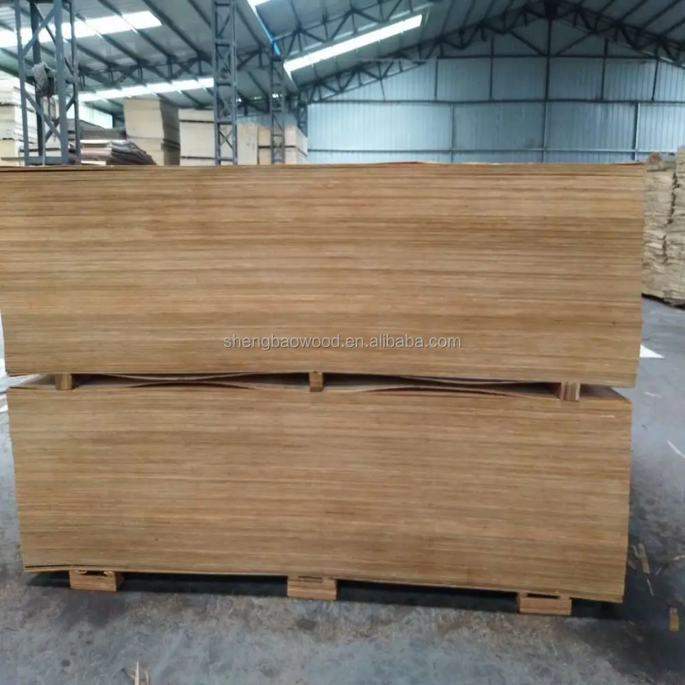 4-20mm Linyi Factory  3-ply 5-ply 7-ply Commercial Poplar Core Hardwood Plywood
