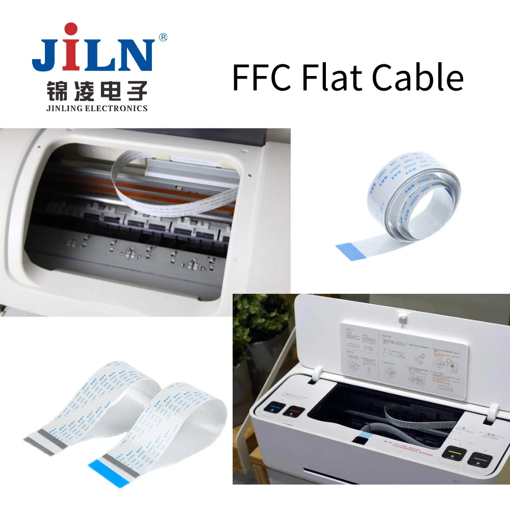 FFC Flat Cable wire harness supplier 0.5mm customized flat ribbon cable assembly wiring wire harness for electronic equipment