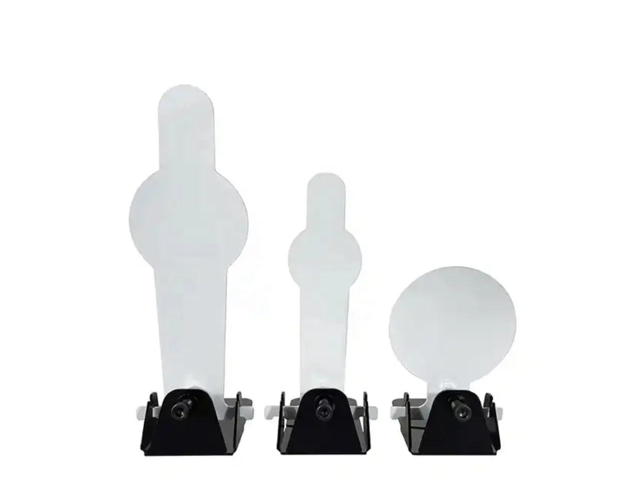 Stand-Alone Target Resetting Steel Airgun Shooting Target 6.7 inch for Outdoor and Indoor Shooting Training