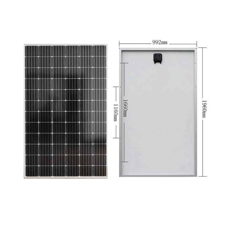 Yiwu Donghui 300-350W solar panel photovoltaic single crystalline silicon solar  panel family expenses