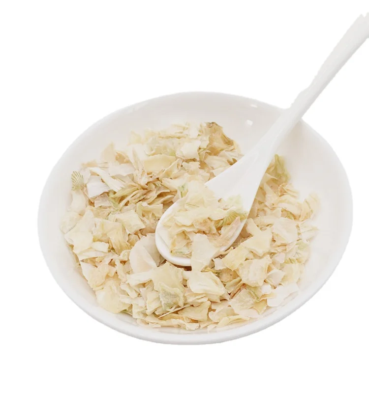 Dehydrated onion AD dried white onion flakes (10x10mm)