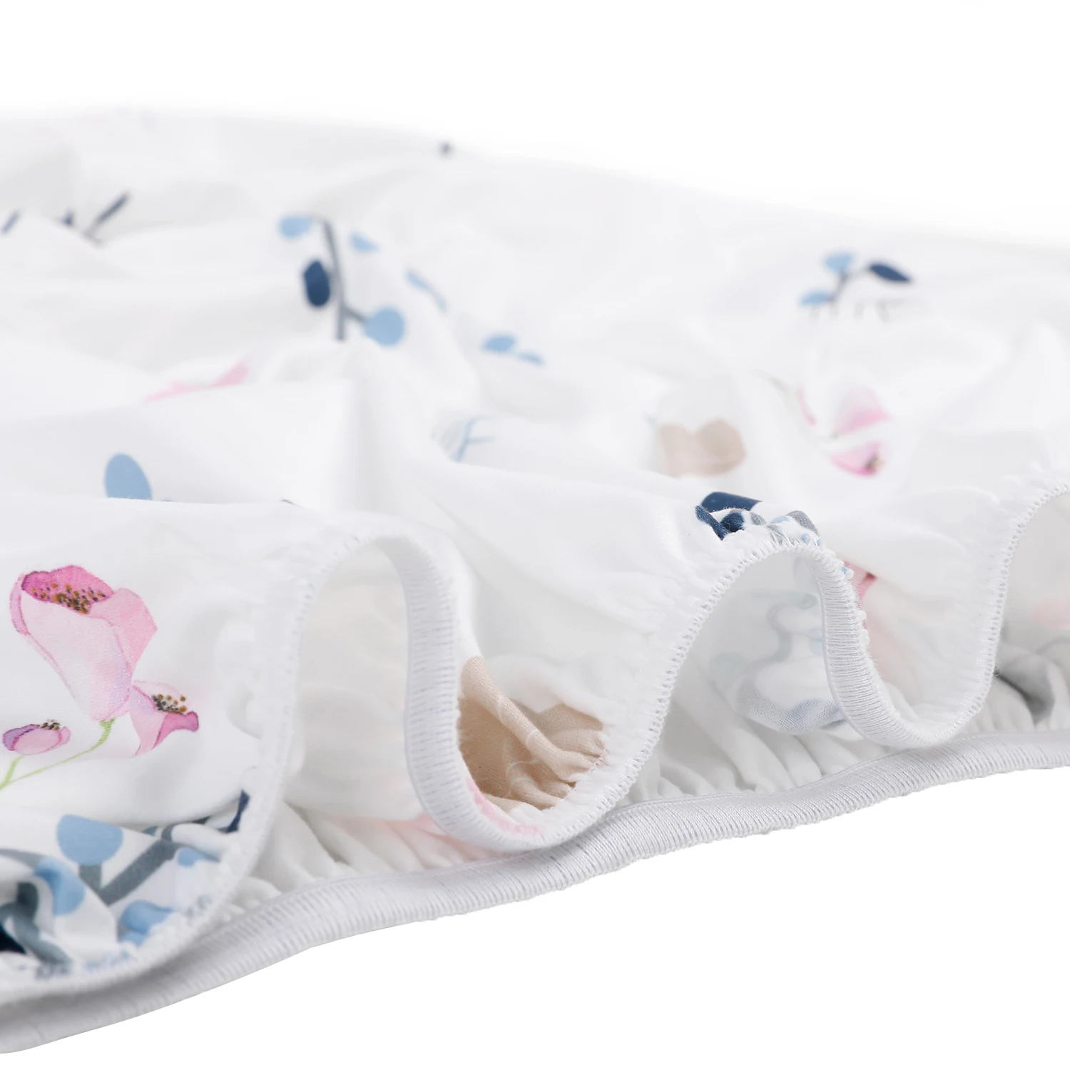 100% Natural Cotton Fitted Crib Sheets Baby Sheet Set for Standard Crib and Toddler mattresses