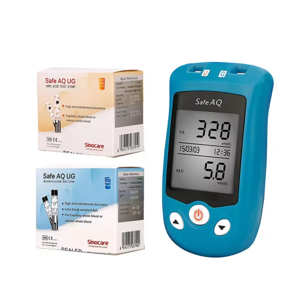 Cheap Price Multifunction Blood Analysis Monitor Sugar Blood Glucose Monitors Kit One Touch Glucometer