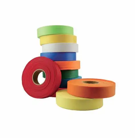 colorful pvc trail-marking tape
