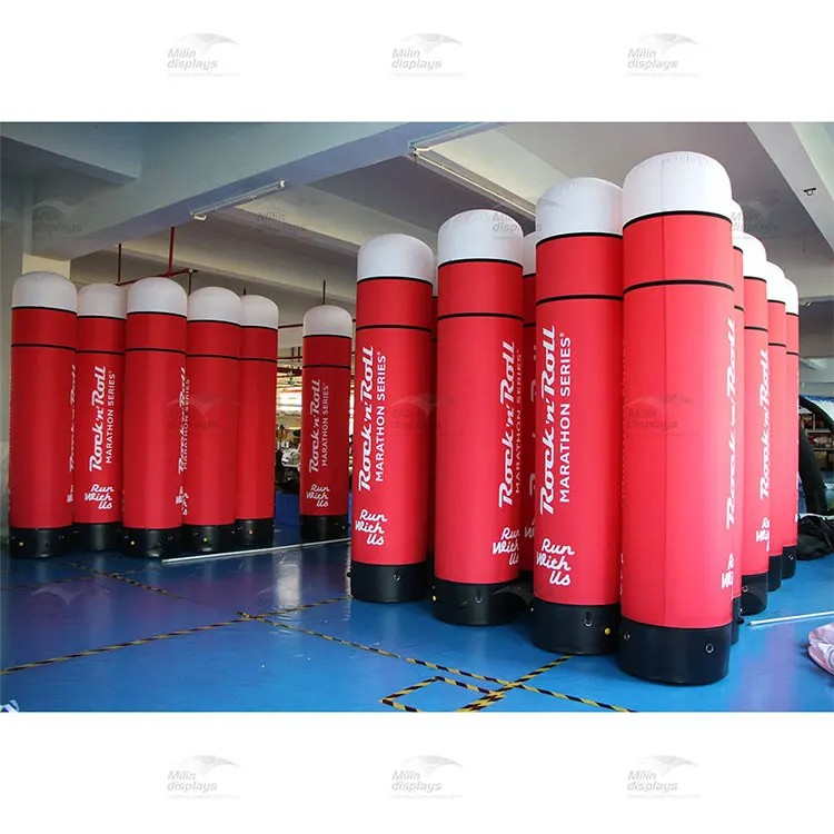 Custom Outdoor Air Sealed Column Sport Start and Finish Line Airtight Arches Race Advertising Inflatable Archway For Sale