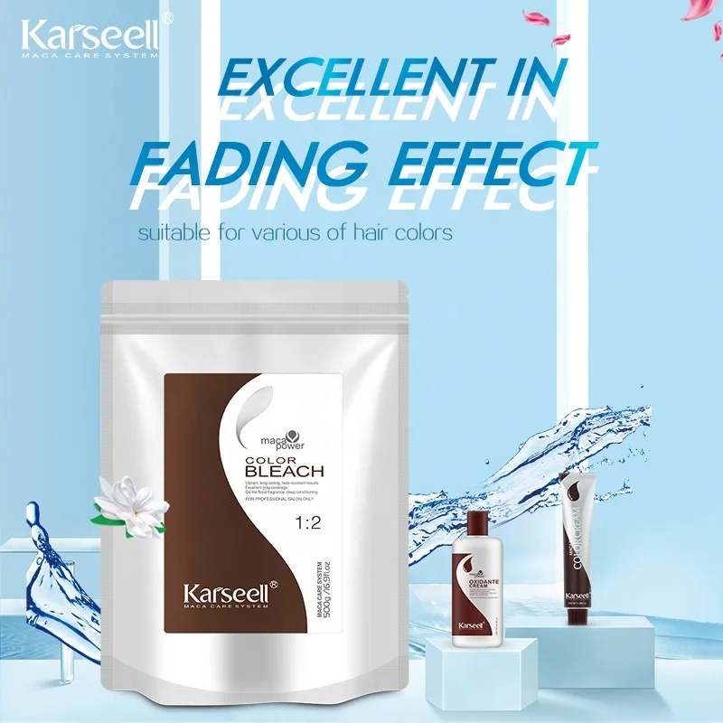 KARSEELL OEM/ODM Low Price Natural Mild Formula Dust Free Hair Bleaching Powder Factory Wholesale