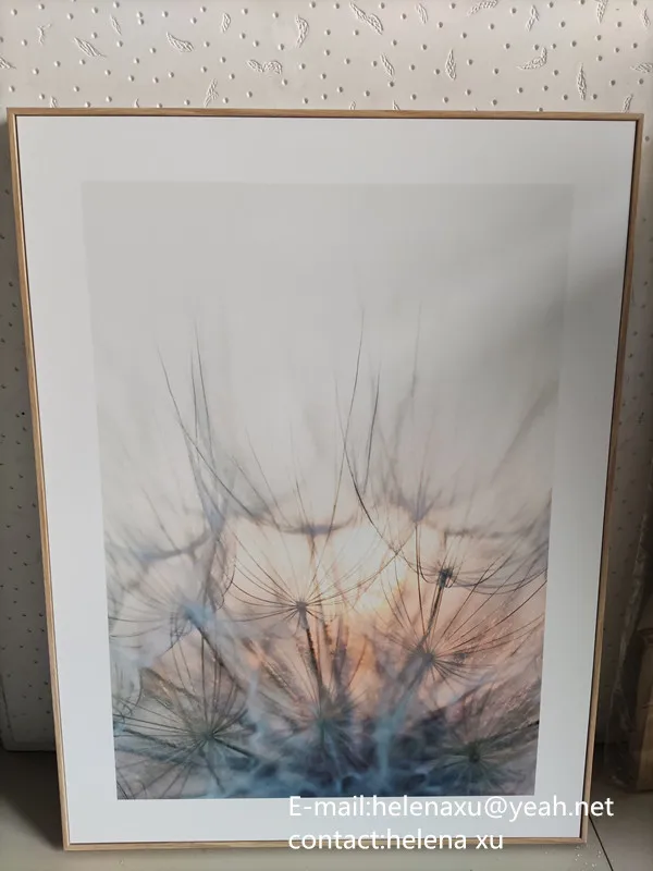 Home Decor Beige Botanical Wall Art Prints Bedroom Living Room Frame wall art