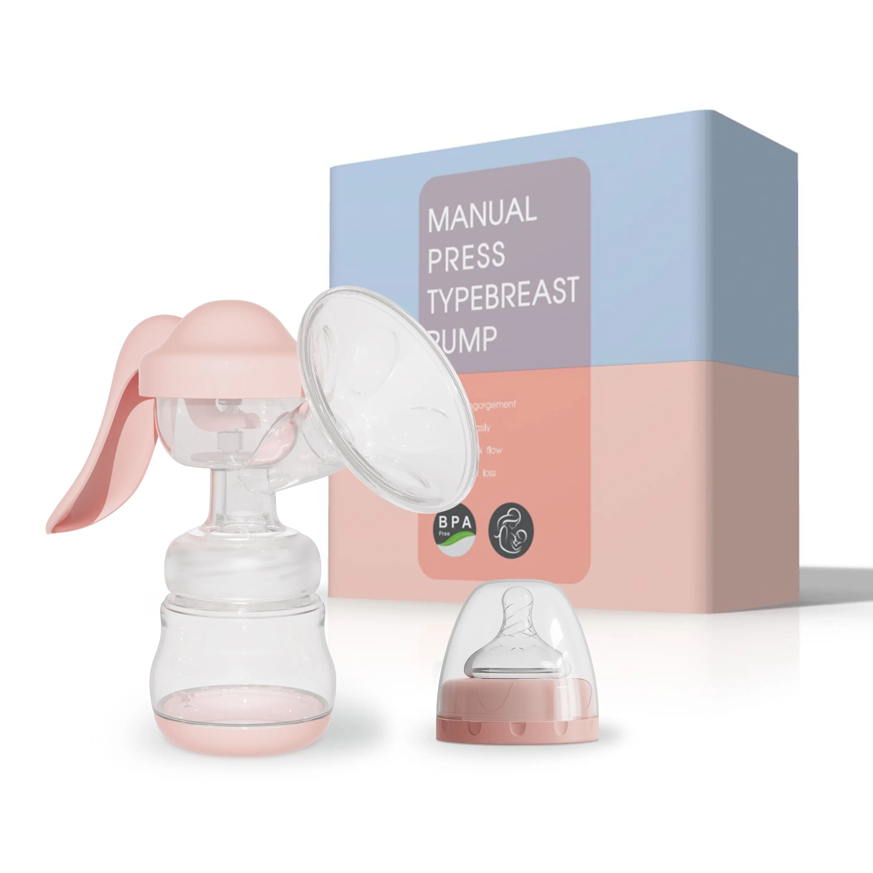 Customize Hot Sale BPA Free 3 Modes 12 Levels With LCD Display Silicone Portable Wireless Electric Wearable S12 Pro  Breast Pump