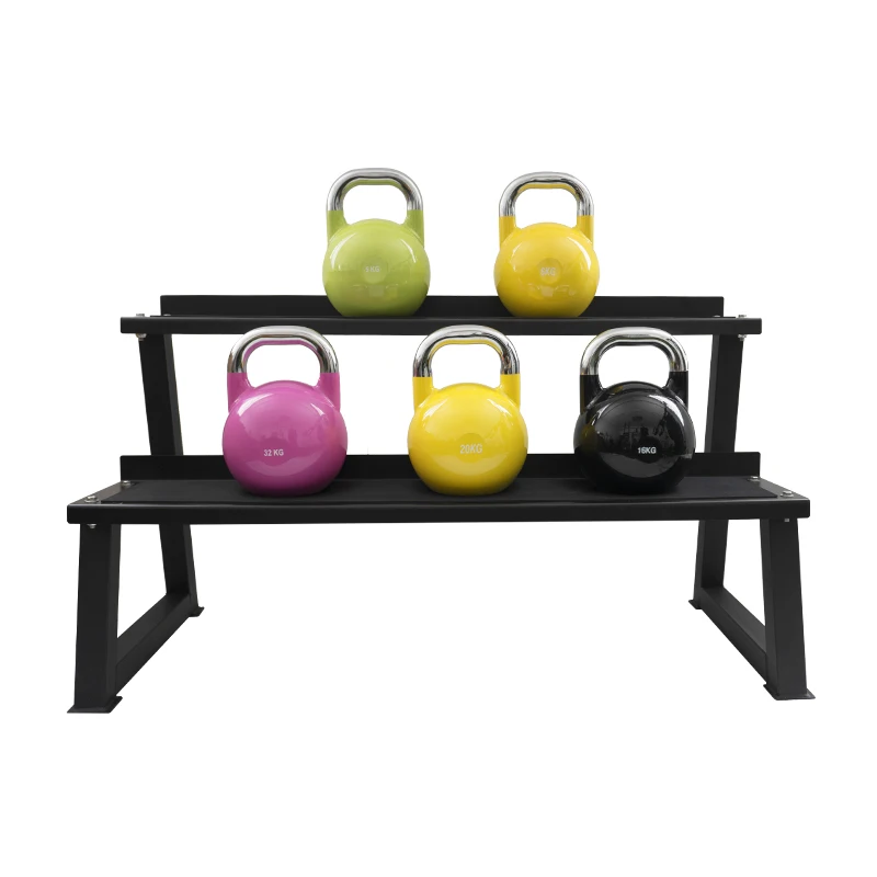 High Quality Durable Workouts Equipment Women Competition Dumbbell Color Coated Kettlebell Weights